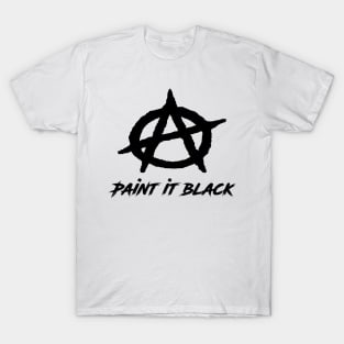 Paint it Black Anarchy T-Shirt